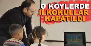 BOLU'DA O KÖYLERDE İLKOKULLAR KAPATILDI