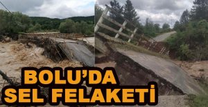 BOLU'DA SEL FELAKETİ