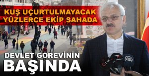 BOLU’DA YILBAŞINDA YÜZLERCE EKİP SAHADA
