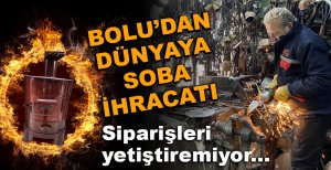BOLU'DAN DÜNYAYA SOBA İHRACATI...