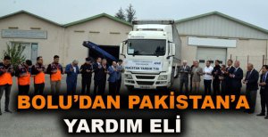 BOLU’DAN PAKİSTAN’A YARDIM ELİ