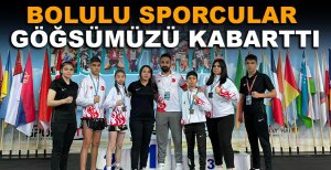 BOLULU SPORCULAR GÖĞSÜMÜZÜ KABARTTI