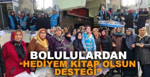 BOLULURDAN "HEDİYEM KİTAP OLSUN" DESTEĞİ