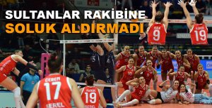 BOLU’NUN SULTANLARI RAKİBİNE SOLUK ALDIRMADI