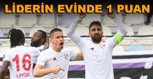 BOLUSPOR DEPLASMANDA 1 PUAN ÇIKARDI