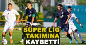 BOLUSPOR İKİNCİ HAZIRLIK MAÇINI KAYBETTİ