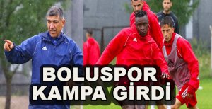 BOLUSPOR İLK ANTRENMANINA ÇIKTI