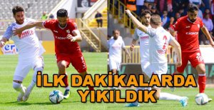 BOLUSPOR İLK DAKİKALARDA YIKILDI