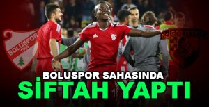 BOLUSPOR SAHASINDA SİFTAH YAPTI