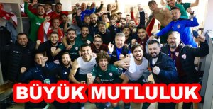 BOLUSPOR’DA BÜYÜK MUTLULUK