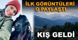 BOLU'YA İLK KAR DÜŞTÜ