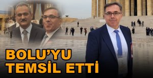 BOLU’YU TEMSİL ETTİ