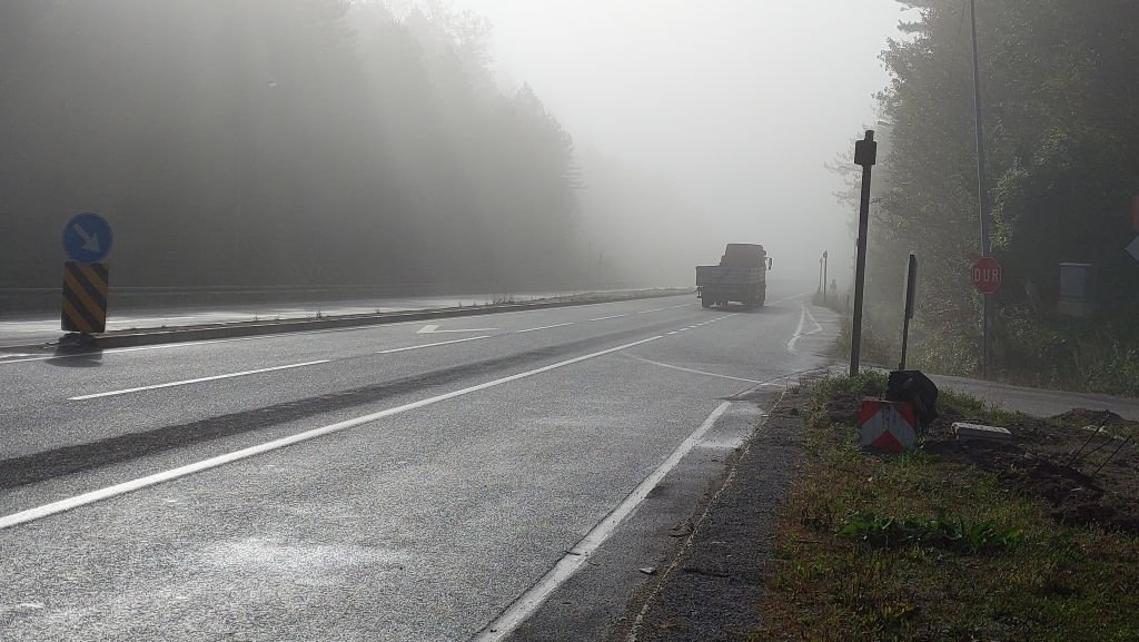 BOLU DAĞI GEÇİŞİNDE YOĞUN SİS