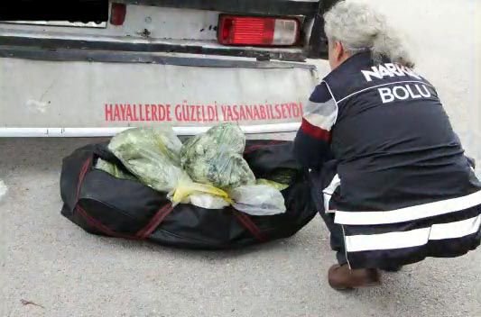 BOLU NARKOTİK İŞ BAŞINDA...