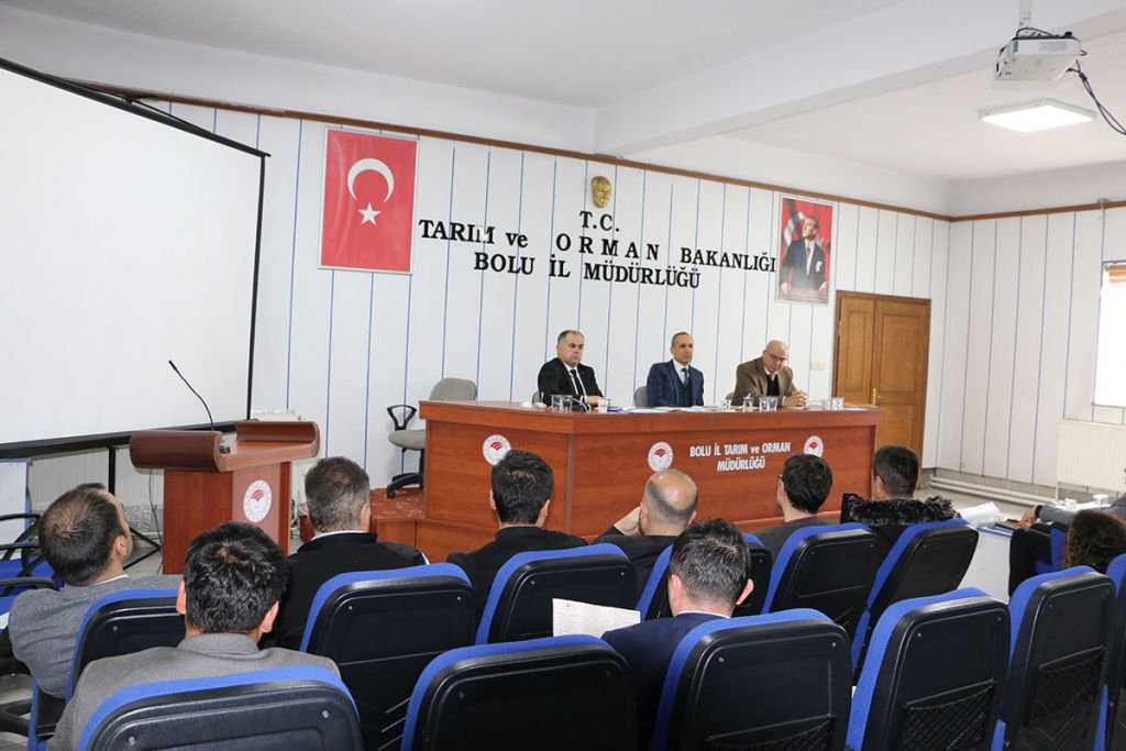 BOLU’DA 2023 TARIMININ GELECEĞİ MASAYA YATIRILDI