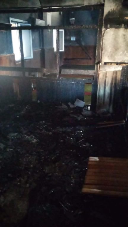 BOLU'DA CAMİ ALEV ALDI