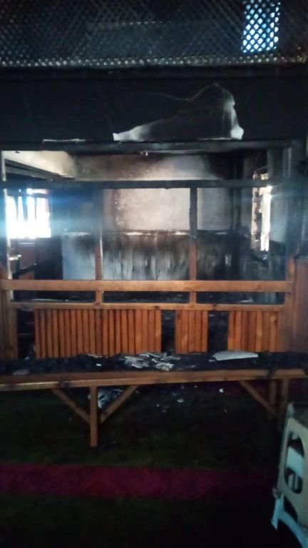 BOLU'DA CAMİ ALEV ALDI