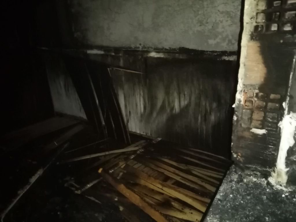 BOLU'DA CAMİ ALEV ALDI