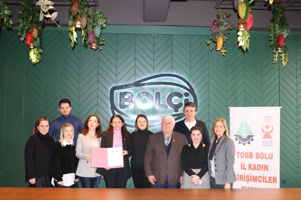 BOLU'DA KADINLARA DESTEK BÜYÜYOR…