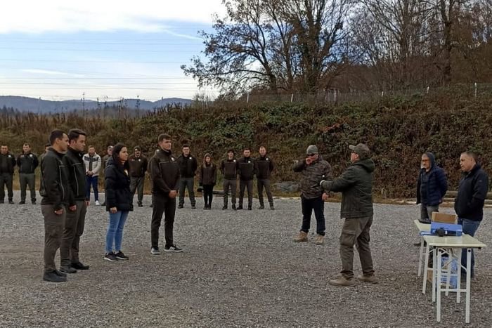 BOLU'DA ORMANCILARA SİLAH EĞİTİMİ VERİLDİ