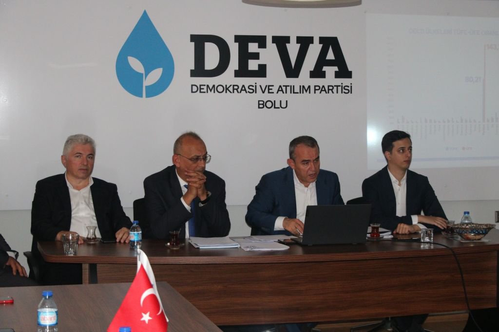DEVA PARTİSİ TEŞKİLAT İŞLERİ BAŞKANI SADULLAH ERGİN BOLU'DA