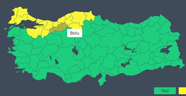 METEOROLOJİ UYARMADI DEMEYİN