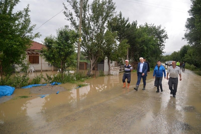 VALİ KILIÇ 24 SAAT HER OLAYA KOŞUYOR