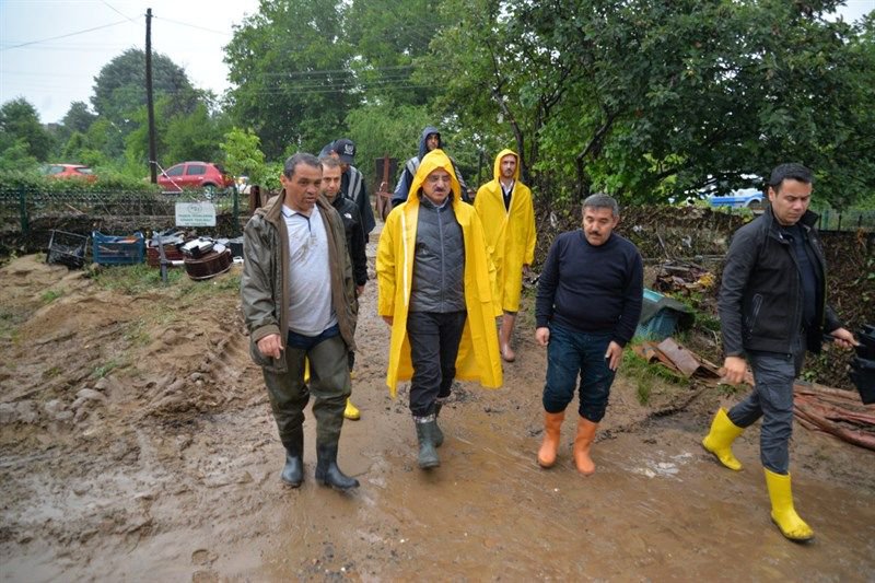 VALİ KILIÇ 24 SAAT HER OLAYA KOŞUYOR