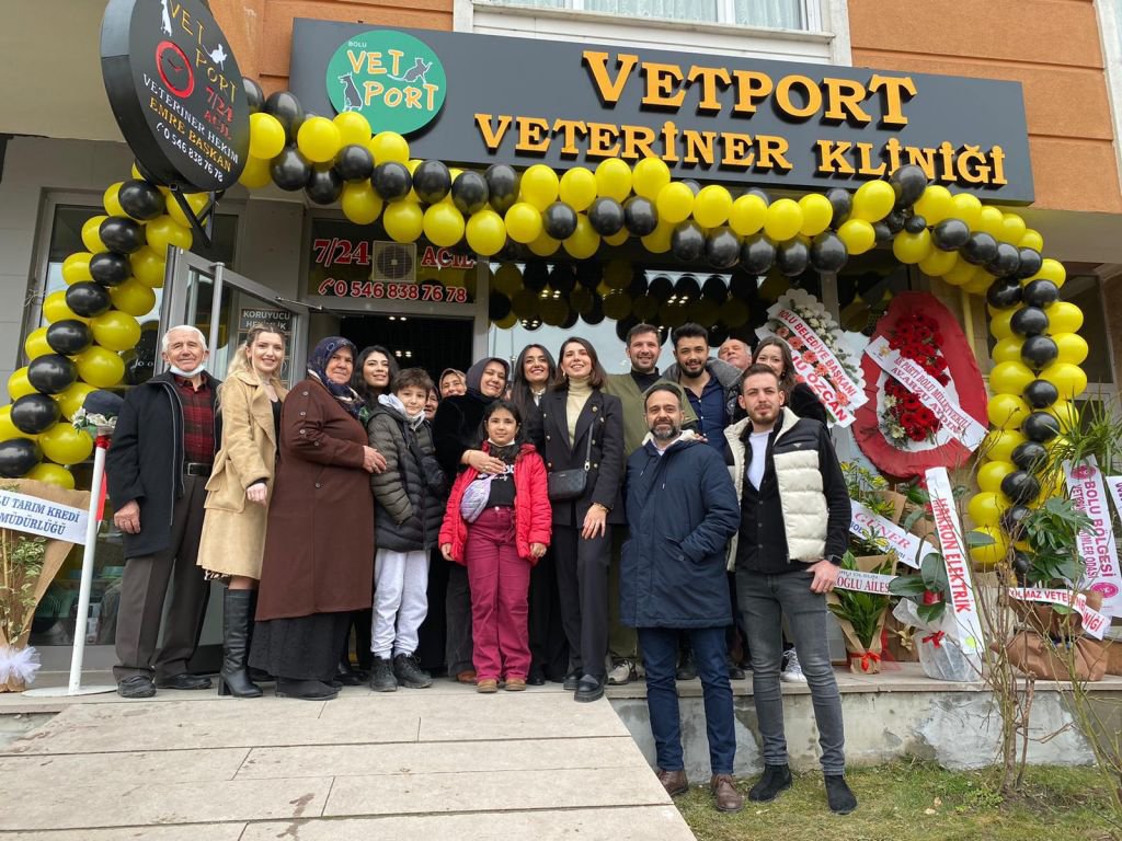 VETPORT VETERİNER KLİNİĞİ TÖRENLE AÇILDI