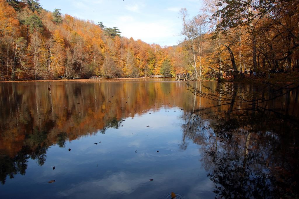 YEDİGÖLLER'DE SONBAHAR GÜZELLİĞİ