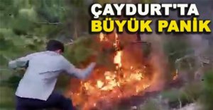 ÇAYDURT 'TA BÜYÜK PANİK