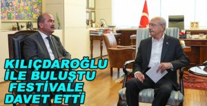 CHP LİDERİNİ FESTİVALE DAVET ETTİ