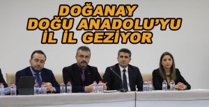 DOĞANAY DOĞU ANADOLU'YU İL İL GEZİYOR