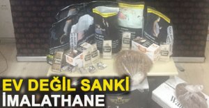 EV DEĞİL SANKİ İMALATHANE