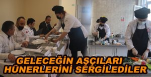 GELECEĞİN AŞÇILARI HÜNERLERİNİ SERGİLEDİ