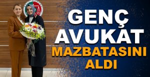 GENÇ AVUKAT MAZBATASINI ALDI