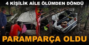 GEREDE'DE 4 KİŞİLİK AİLE ÖLÜMDEN DÖNDÜ