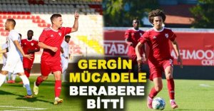 GERGİN MÜCADELE BERABERE BİTTİ