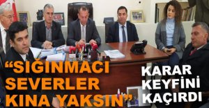 "SIĞINMACI SEVERLER KINA YAKSIN"