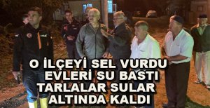 GÖYNÜK’Ü SEL VURDU