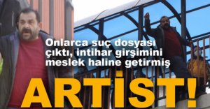 İNTİHAR ŞÜPHELİSİ SUÇ MAKİNESİ ÇIKTI