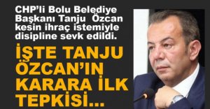 İŞTE TANJU ÖZCAN'IN KARARA İLK TEPKİSİ