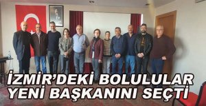 İZMİR BOLULULAR DERNEĞİ YENİ BAŞKANINI SEÇTİ