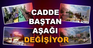 İZZET BAYSAL CADDESİ BAŞTAN AŞAĞI DEĞİŞİYOR