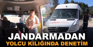 JANDARMADAN YOLCU KILIĞINDA DENETİM