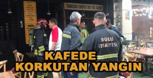 KAFEDE KORKUTAN YANGIN