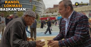 KANDİL LOKMASI TANJU ÖZCAN’DAN