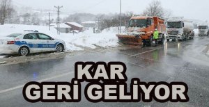 KAR YİNE BAŞLIYOR