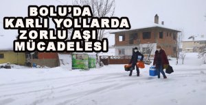 KARLI YOLLARDA AŞI MÜCADELESİ