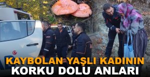 KAYBOLAN YAŞLI KADININ KORKU DOLU ANLARI